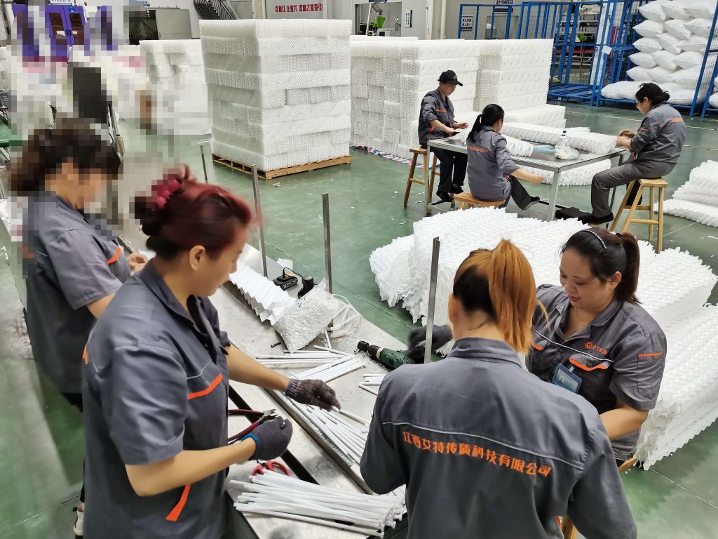 PTFE Corrugated Plate Packing