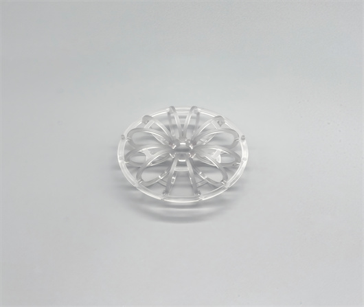 51mm 73mm 95mm PVC Teller Rosette Ring for Scrubber Tower Gas Separation